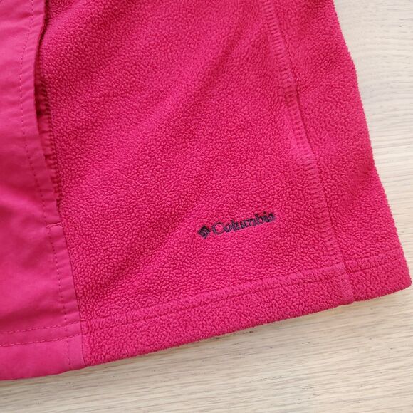 Columbia Plus Size Red Quilted Fleece Vest - Picture 6 of 9